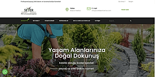 Sever Peyzaj - Çiçek Bakım